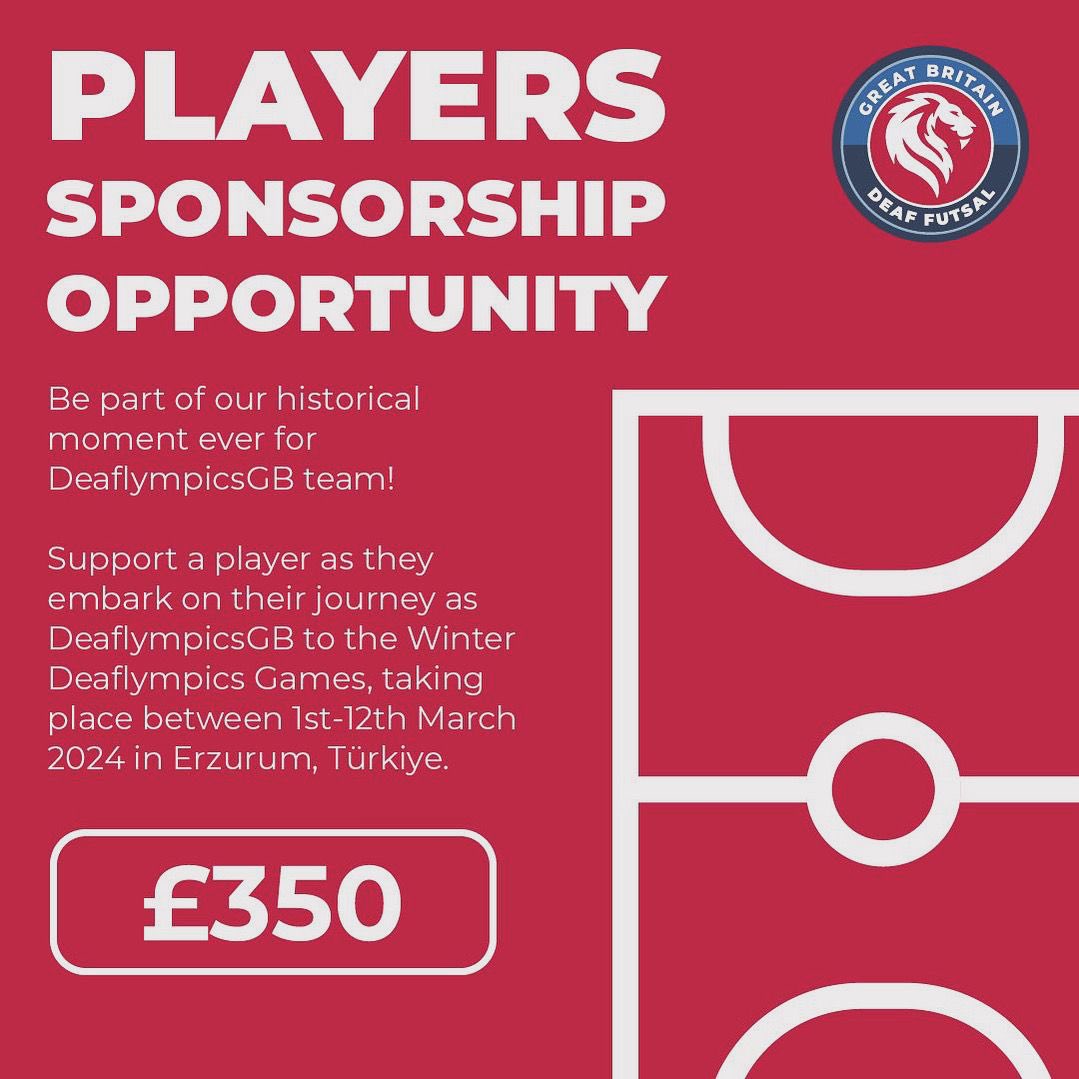 I’m looking for a sponsor