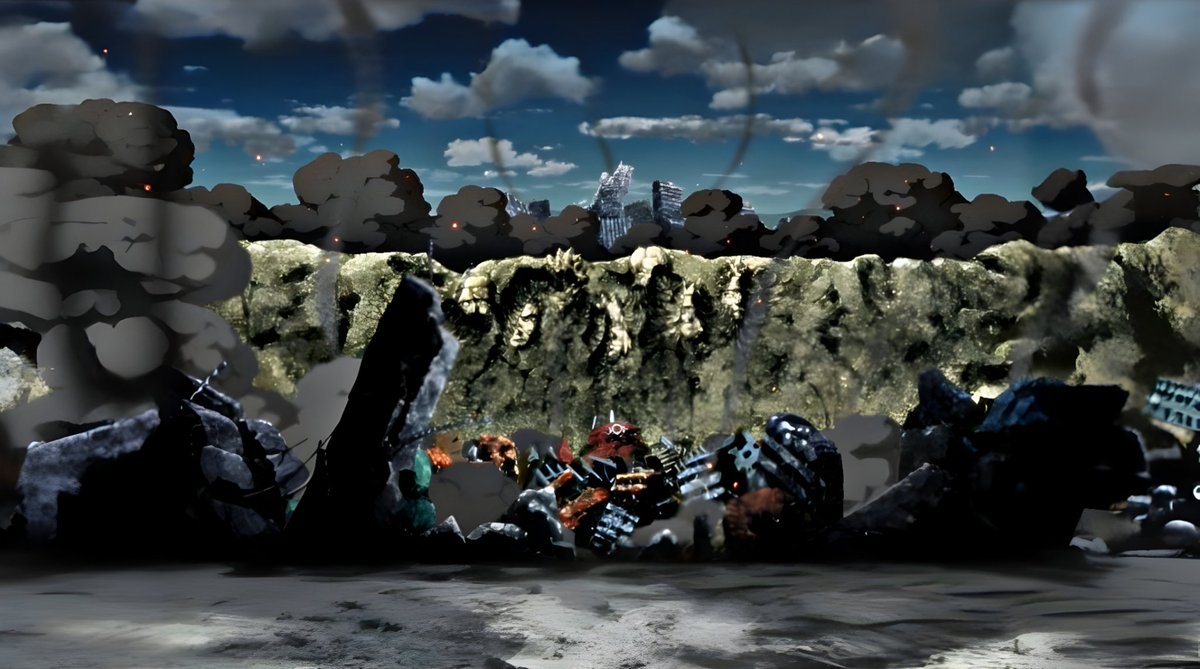 Boruto: Naruto Next Generations! The Official Scene Of Destroyed Konoha  Village From Episode 1. Edited, Extended \u0026 Turned Into A Landscape  Wallpaper By Me( @Sugnik5 ) #BORUTO #BorutoNarutoNextGenerations  #BorutoTwoBlueVortex #anime #landscapes ..., image size:1200x669