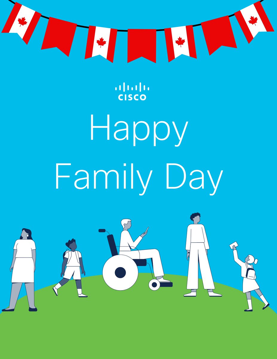 Happy Family Day from all of us at Cisco! Today, we celebrate the heart of our communities and the bonds that unite us. #FamilyDay #Cisco #wearecisco