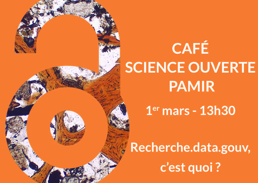 DIM Patrimoines matériels (@reseau_pamir) on Twitter photo 🔔 Un nouveau Café Science ouverte PAMIR arrive ! "<a href="/recherchedatagv/">Recherche Data Gouv</a>, c'est quoi ?"
💻 En visio avec <a href="/laurentromary/">Laurent Romary 🇪🇺💜</a> à l’heure du ☕️
➡️ Pour y assister et recevoir le lien Zoom, inscrivez-vous ici : framaforms.org/cafe-science-o… 🔔 Un nouveau Café Science ouverte PAMIR arrive ! "<a href="/recherchedatagv/">Recherche Data Gouv</a>, c'est quoi ?"
💻 En visio avec <a href="/laurentromary/">Laurent Romary 🇪🇺💜</a> à l’heure du ☕️
➡️ Pour y assister et recevoir le lien Zoom, inscrivez-vous ici : framaforms.org/cafe-science-o…