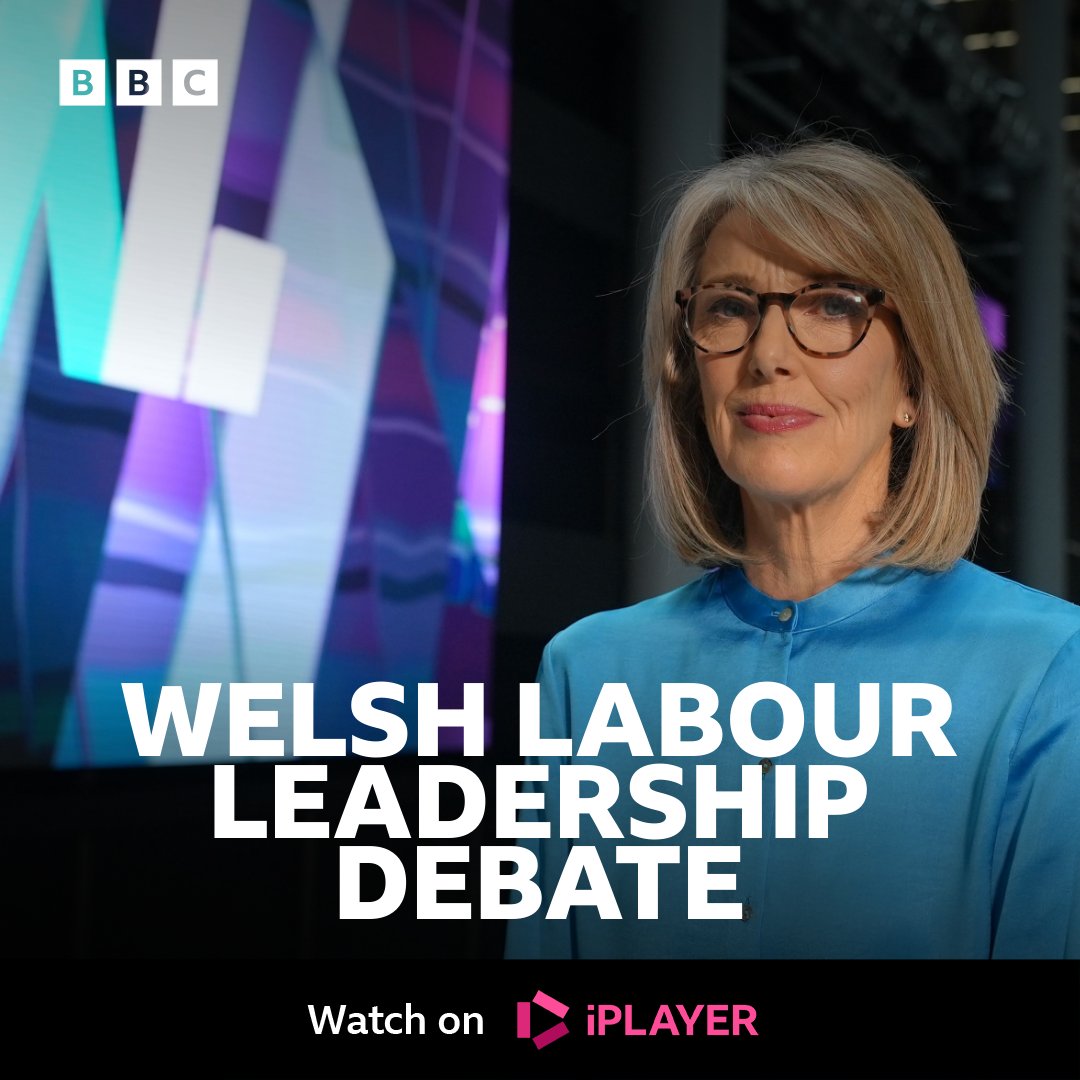 Vaughan Gething and Jeremy Miles go head-to-head to make their case in what promises to be a fascinating discussion with @bethanrhys presenting and studio audience Welsh Labour leadership debate: BBC Wales Live Special 📺 Tonight, 9pm @BBCOne Wales and @BBCiPlayer