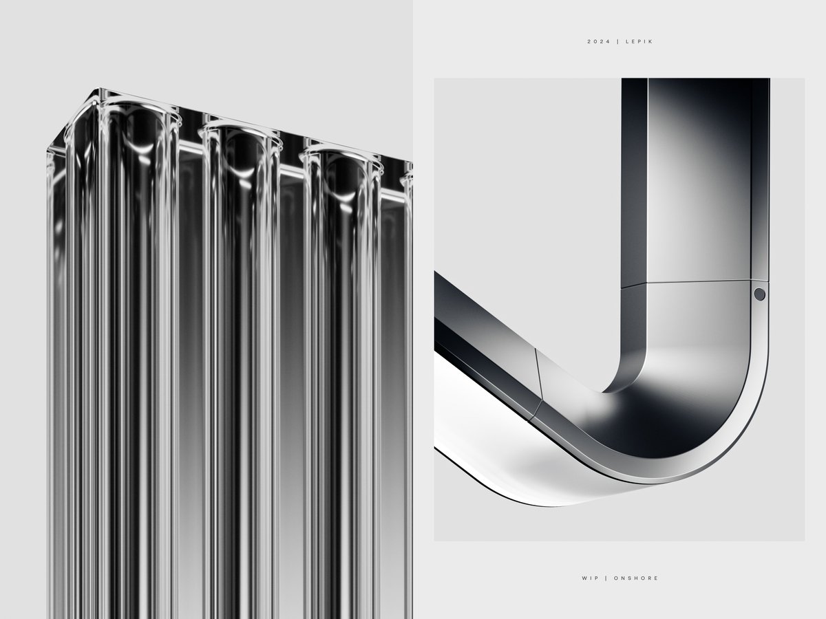 Form explorations .12

Gravitating more towards refractive materials recently.