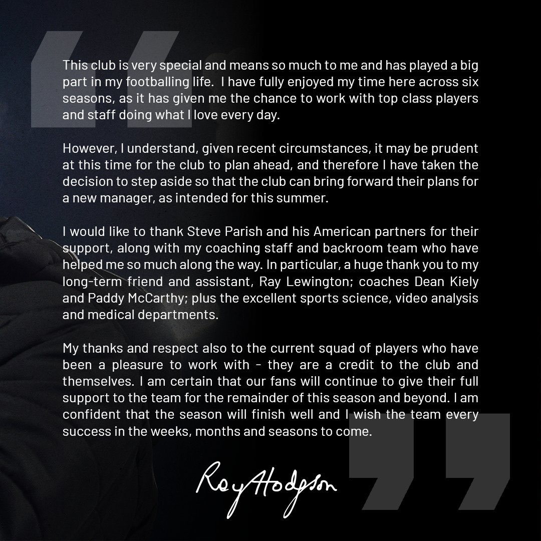 HLTCO's tweet image. Every word of that is spot on. Enjoy retirement Roy ❤️💙