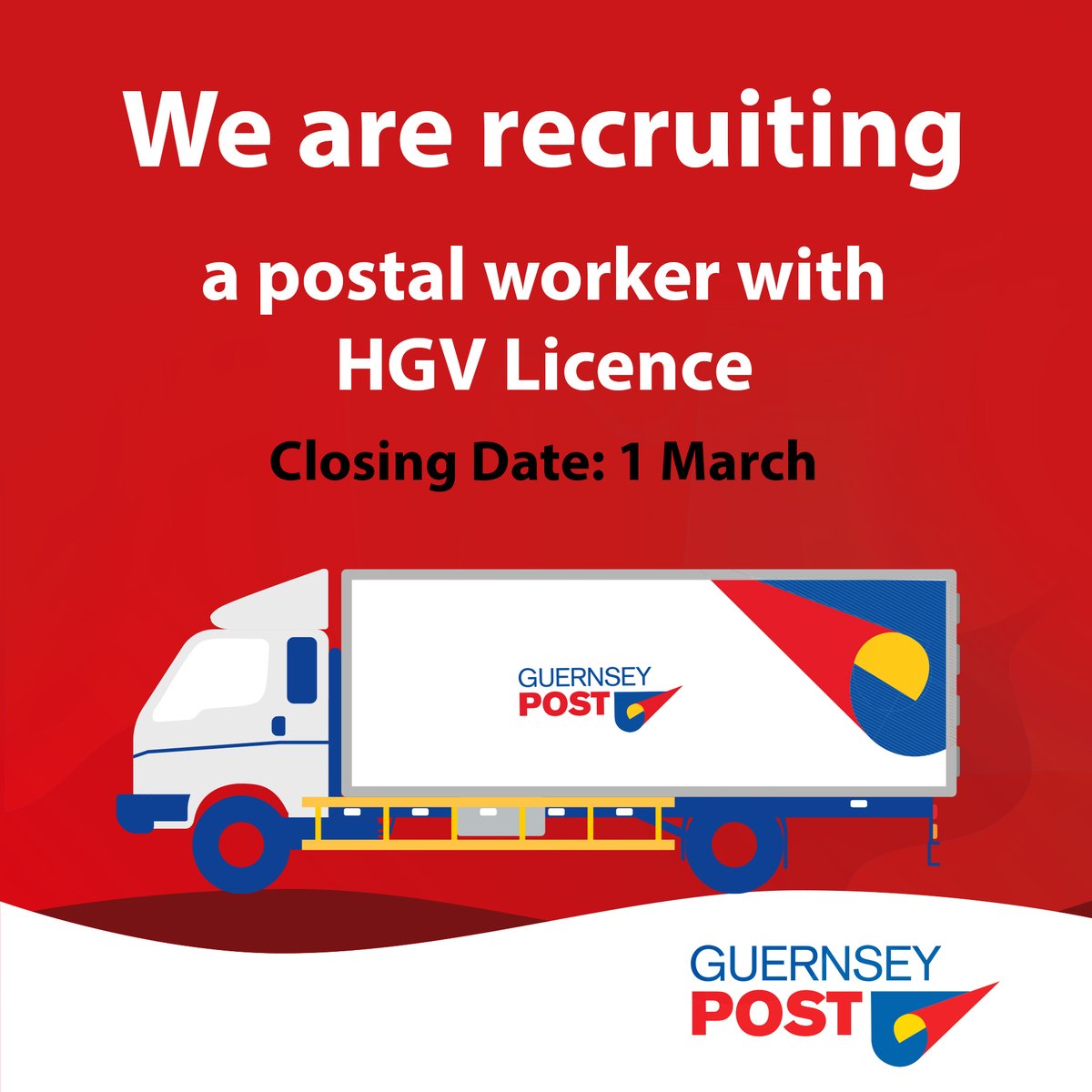 GuernseyPost's tweet image. Are you tired of the same old job and ready for a new adventure?  Do you have a HGV licence? 

If you do, we have an exciting opportunity for YOU so come and join our team and apply here now ow.ly/j0iK50QF9fF 
#Hiring #NewJob #HGVDriver