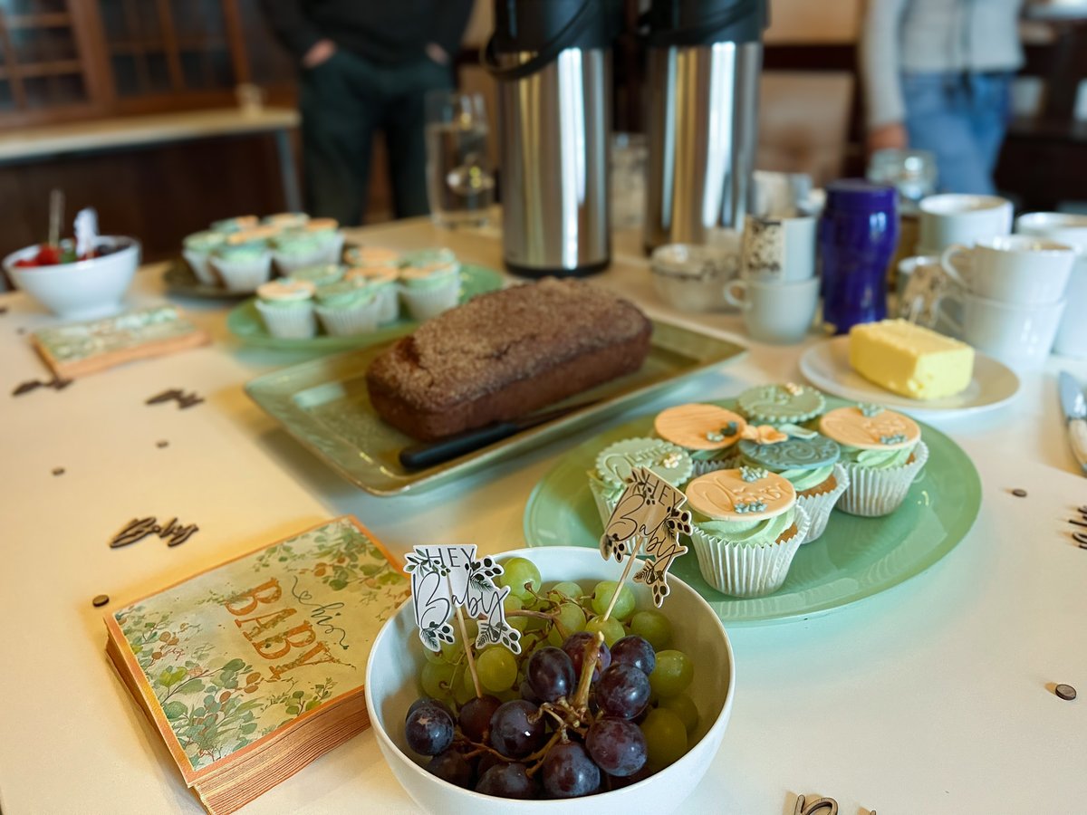Feel good Monday!  

We celebrated Lisa and the upcoming addition to her family with an office baby shower in the RaeburnFarquharBowen studio with some lovely tea, cake and company from our friends in 
<a href="/CodeBaseStirl/">CodeBase Stirling</a>