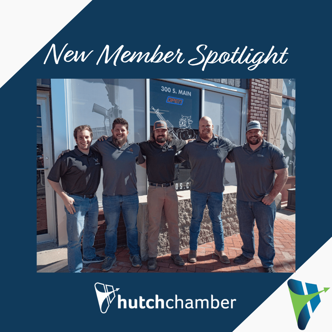 Please join us in welcoming Devin Gagnebin and Gunbros to the Chamber!  Find out more about Gunbros by following them on social media as well as online at gunbros.com.
#choosehutch #newmember