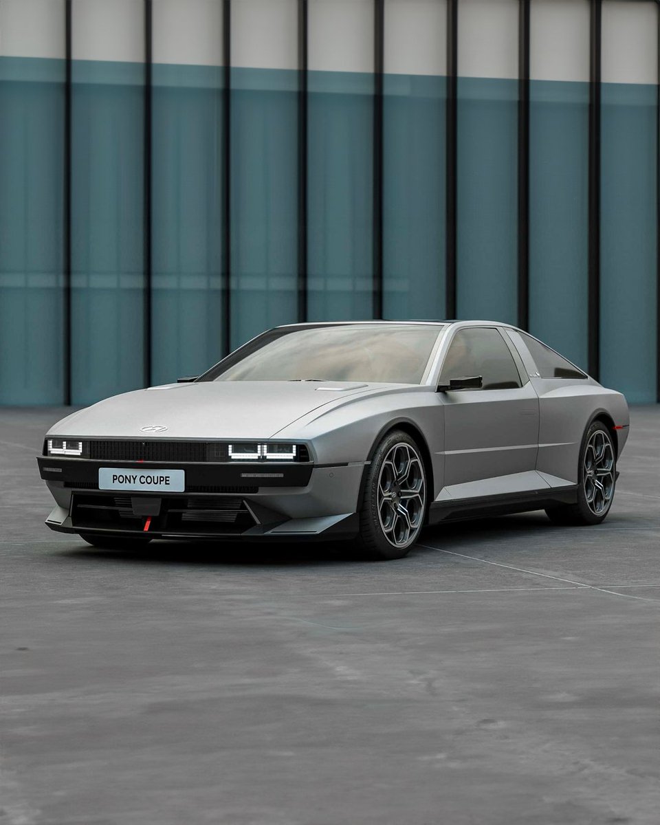 motorforms's tweet image. Hyundai Pony Coupe 👀