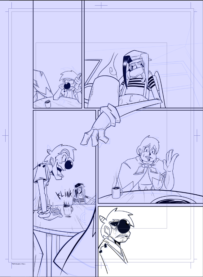 lenny_WOODS_ART's tweet photo. voila un petit exemple de planche pas encore terminé de mon manga TWOB #twob https://t.co/I1jtAxXiPI