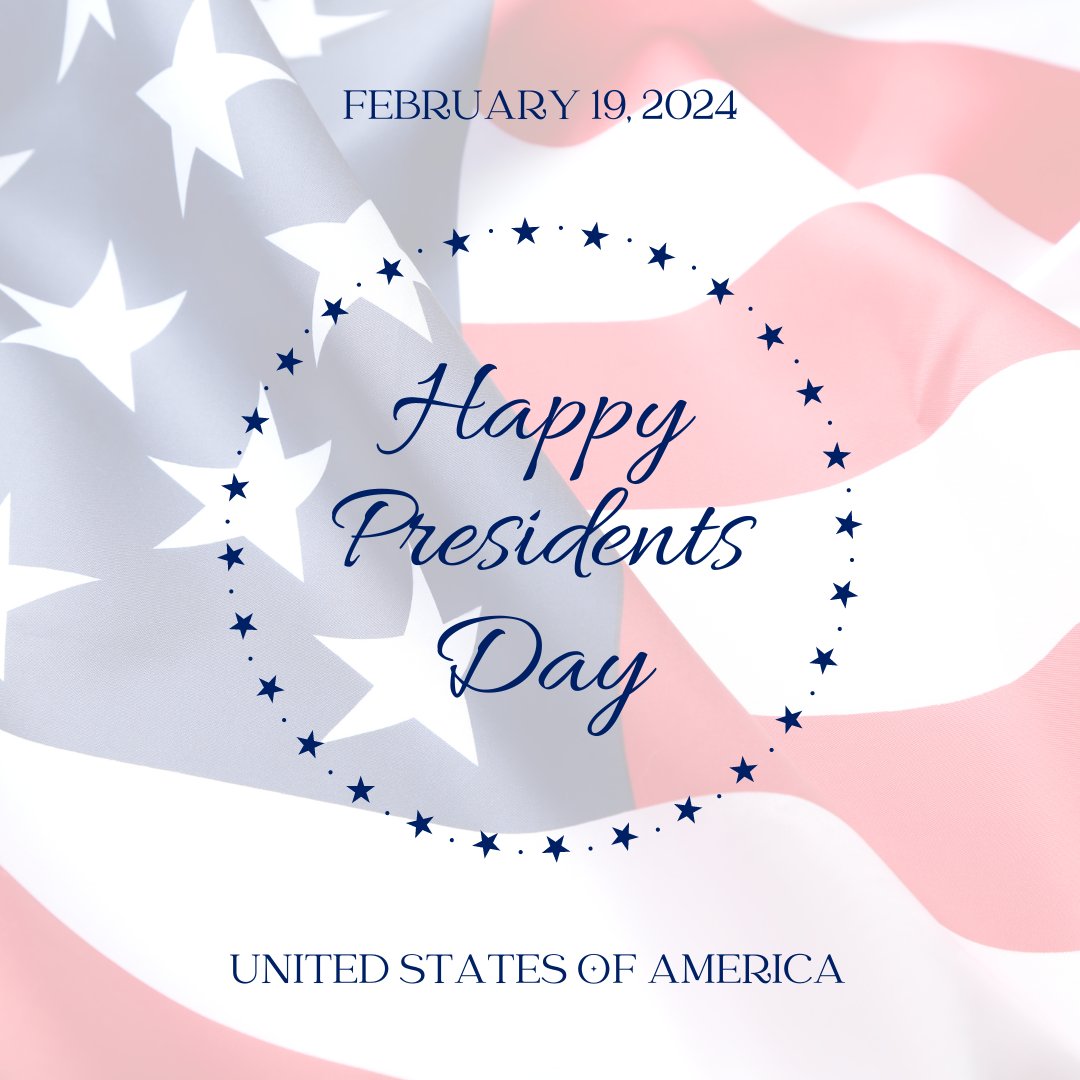 As we commemorate Presidents' Day, let us remember that the strength of our nation lies in our diversity and our unity - and may we reflect on our gift of freedom with gratitude! 'To be good, and to do good, is all we have to do.' ~John Adams #presidentsday2024