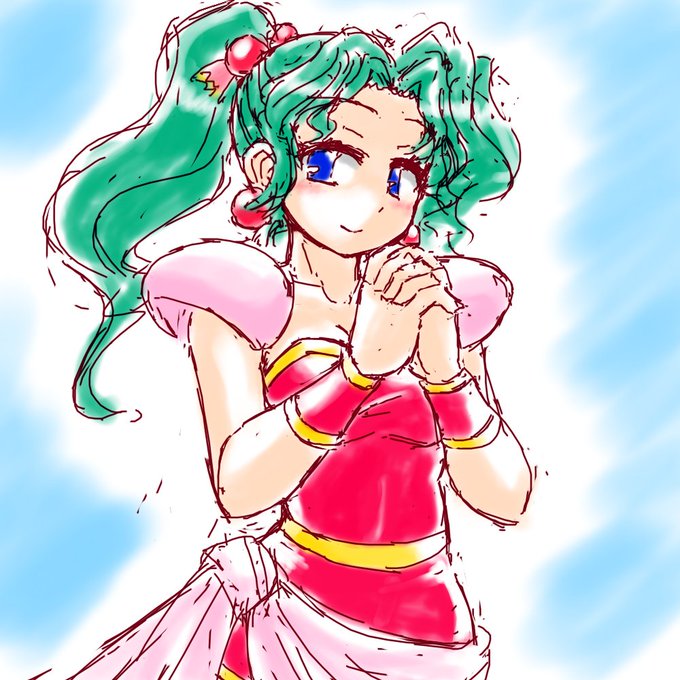 今日のらくがきティナ|ω゜) 