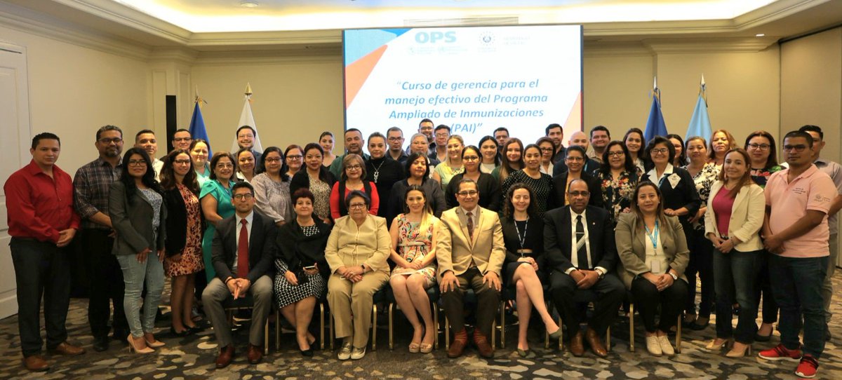 ¡Un curso para un futuro más saludable! 👏

Junto a <a href="/SaludSV/">Ministerio de Salud</a> estamos fortaleciendo al Programa Ampliado de Inmunizaciones (PAI) con el curso de gerentes para todo el Sistema Nacional Integrado de Salud y <a href="/UnicefSV/">unicefsv</a>.