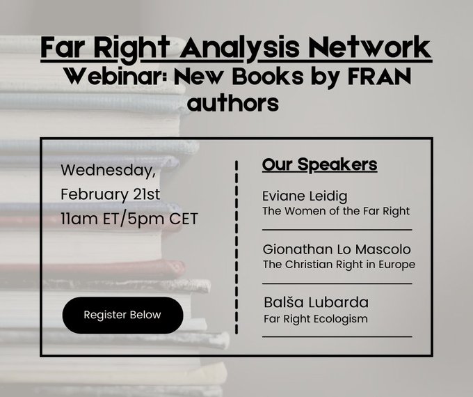 Far Right Analysis Network tweet media