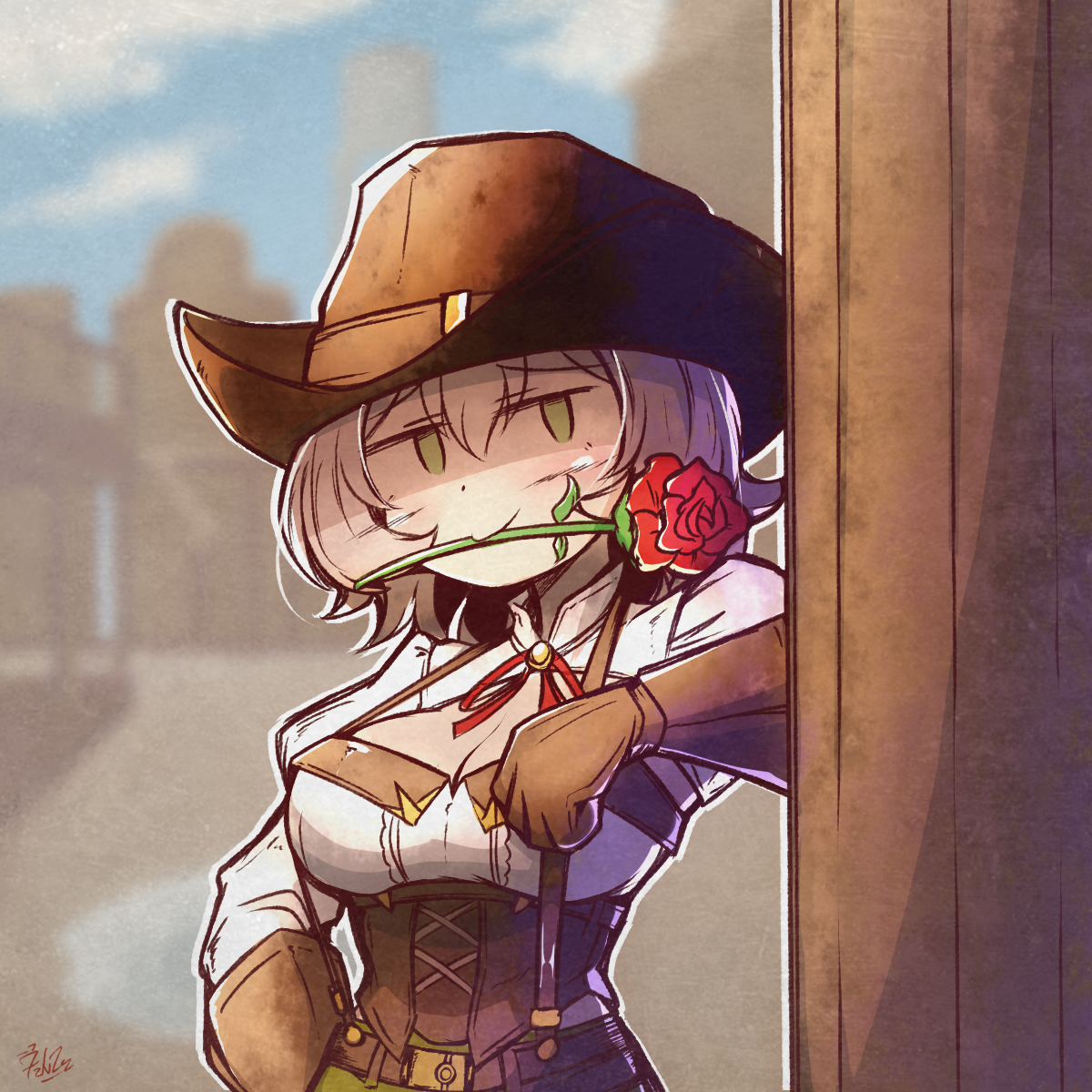 richter_h_'s tweet image. 📌Pinned art

I draw characters most of the time, OC and fanart alike.
Speaking of which, this is Hazel, my gunlance-wielding steak-loving lager-chugging engineer-turned-hunter girl.