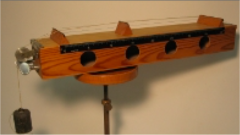 museoiesisidro's tweet photo. Hoy el sonómetro de nuestro museo ha salido de las vitrinas para participar en una actividad interdisciplinar:
Un circuito de indagación musical.
¡ Música, matemáticas y física en acción!!!
Las cuerdas pueden variar su tensión y hay que relacionarlo con la frecuencia de vibración https://t.co/H1RBkXNhb6