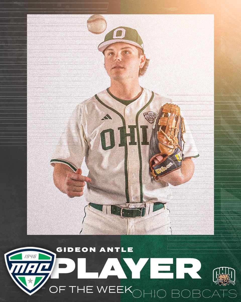 Gideon Antle is the MAC Player of the Week!

READ MORE: ohiobobcats.com/news/2024/2/19…