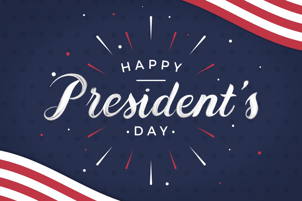 Happy Presidents' Day! 

Did you know? - #PresidentsDay was est. in 1885 in recognition of President Washington but became known as Presidents' Day after it was moved as part of 1971’s Uniform Monday Holiday Act; an attempt to create more 3 day weekends for the nation’s workers.
