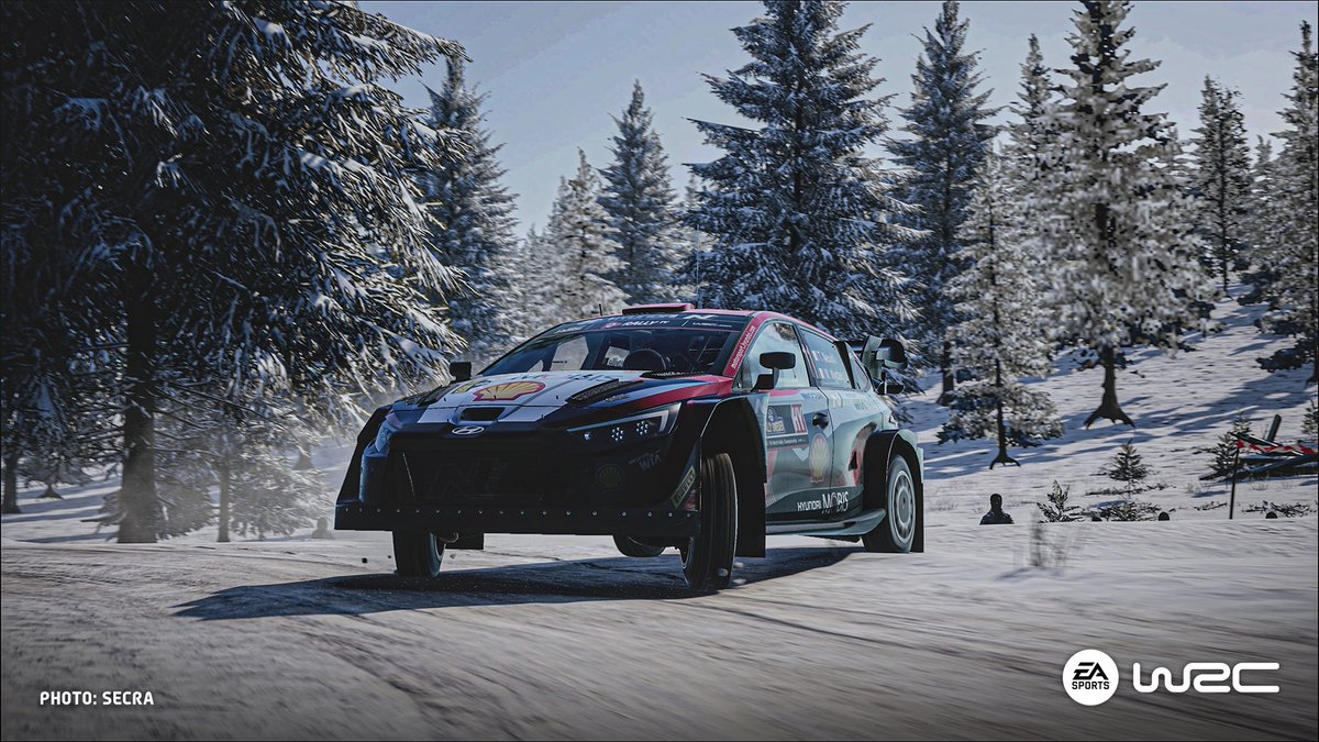EASPORTSWRC's tweet photo. In #EASPORTSWRC, every week is rally week 😉

#RallySweden https://t.co/ko9JidqB7x