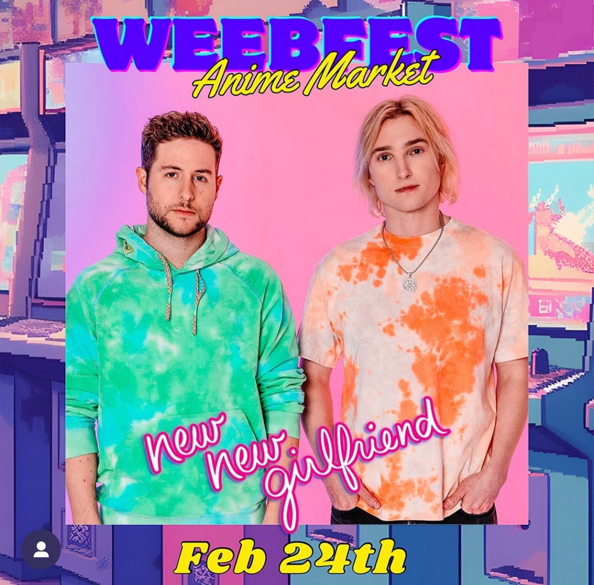 This Saturday in Westminster, CA at the Westminster mall!!! Catch all these cool people plus a performance by my band @newnewgf !!! #weebfest
