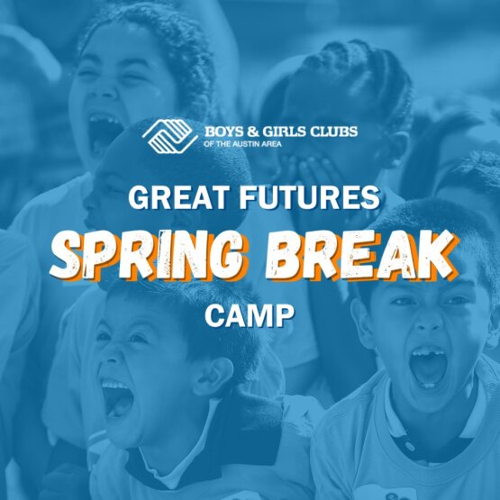 📣Austin Parents 📣Spring Break will be here before we know it! 😯@bgcaustin will host Spring Break camp for Club kids from March 11th - 15th! Learn more at bgcaustin.org/springbreak/ #SpringBreakCamp #BoysandGirlsClubs #BCGAA #greatfuturesstarthere #GreatFutures