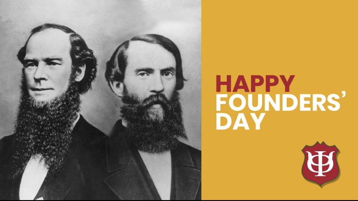 Happy Founders' Day, brothers! On this day, we honor William Henry Letterman and Charles Page Thomas Moore who, in 1852, started this Brotherhood that has impacted each of us deeply

#LEDN🌵