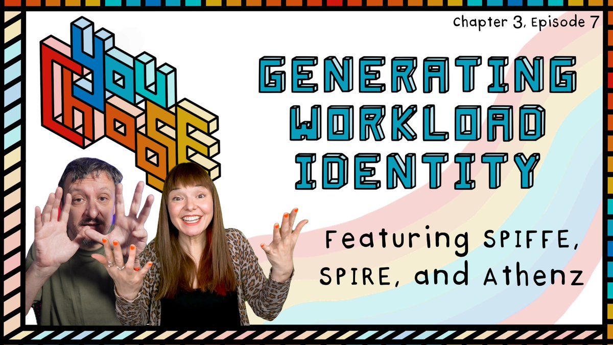 Join <a href="/vfarcic/">Viktor Farcic</a> and me for 'You Choose!' tomorrow (Tues Feb 19) and learn about generating workload identity using <a href="/SPIFFEio/">SPIFFE</a>, SPIRE, &amp; <a href="/athenzio/">athenzio</a>❗️

...then VOTE for which one you'd like to see implemented in our ongoing demo! Fun!

Click 'notify me': youtu.be/gYq591U8Dac
