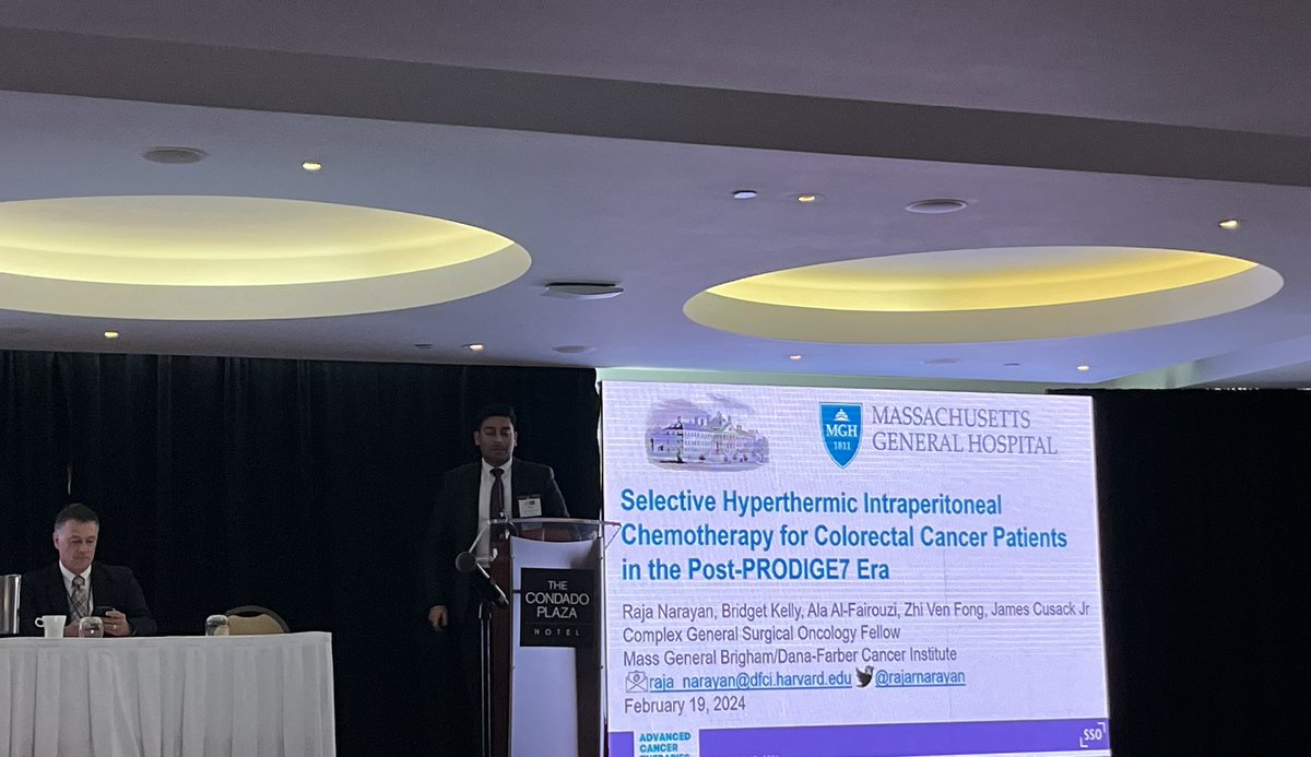 For patients with CRPM, the elephant in the room post PRODIGE-7 is when to use HIPEC and when to not. Excellent work by @rajarnarayan exploring this topic. #ACT2024 @SocSurgOnc