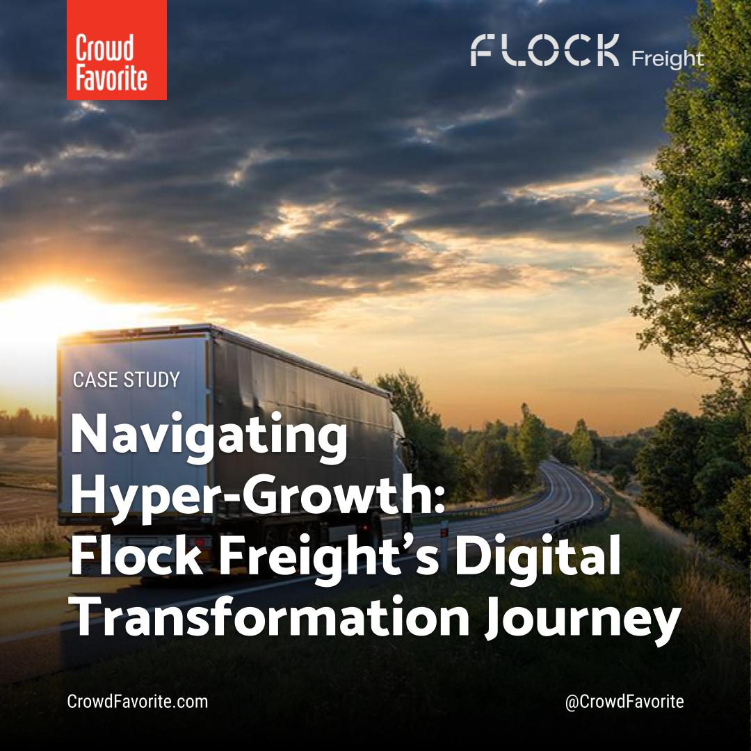 Continuous collaboration equals continuous success! Our enduring partnership with Flock Freight ensures they can focus on their nationwide marketing campaigns without a hitch, thanks to streamlined workflows and decreased workload. crowdfavorite.com/casestudies/na…