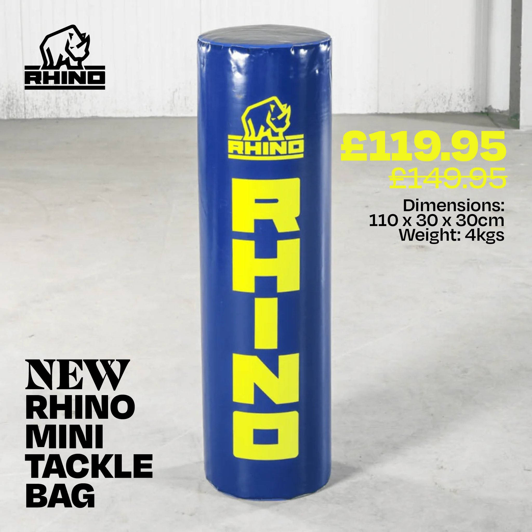 Rhino on X: 🏉 Prepare your junior rugby players for the big leagues with  the Rhino Mini Tackle Bag. ➡️ Crafted with high-density foam to withstand  the toughest of tackles. ➡️ Smooth