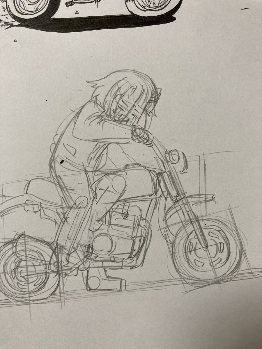 #このタグを見た人はラフ画とその完成絵を見せる 