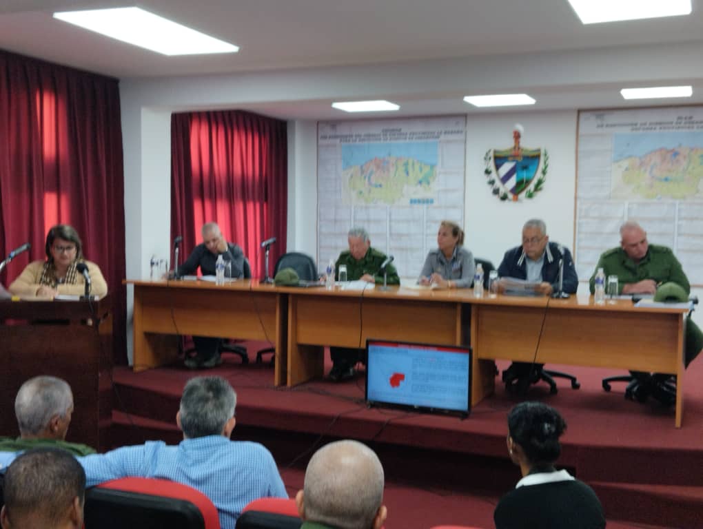Inició  control del Estado Mayor  Nacional   de la <a href="/CubaCivil/">Defensa Civil Cuba</a>  a #LaHabanaDeTodos ,  presidido por  el general de división (r) Pardo Guerra,  el objetivo  es de evaluar  los planes para la reducción de riesgos y peligro de desastres. <a href="/gobhabana/">Gobierno La Habana</a> <a href="/YanetHzP/">Yanet Hernández Pérez</a>