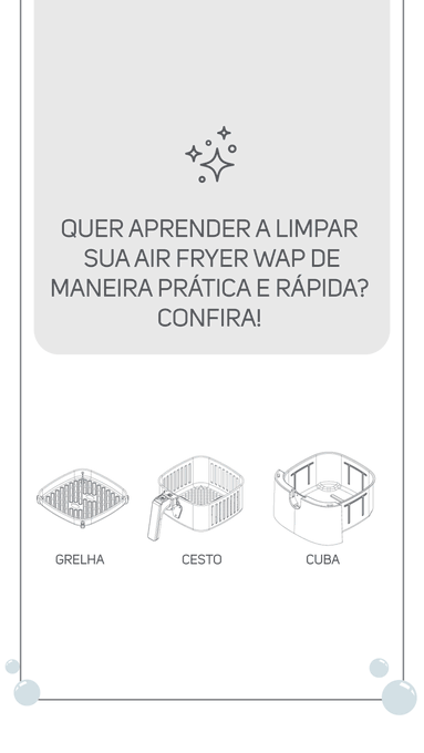 Ter uma Air Fryer em casa, &eacute; um dos luxos mais prazerosos da vida adulta, n&atilde;o &eacute; mesmo? 🤩  Mas todos sabemos<a href="/tag/blackfriday%C3%A9wap"class="tags"><span>#blackfriday&eacute;wap</span></a>