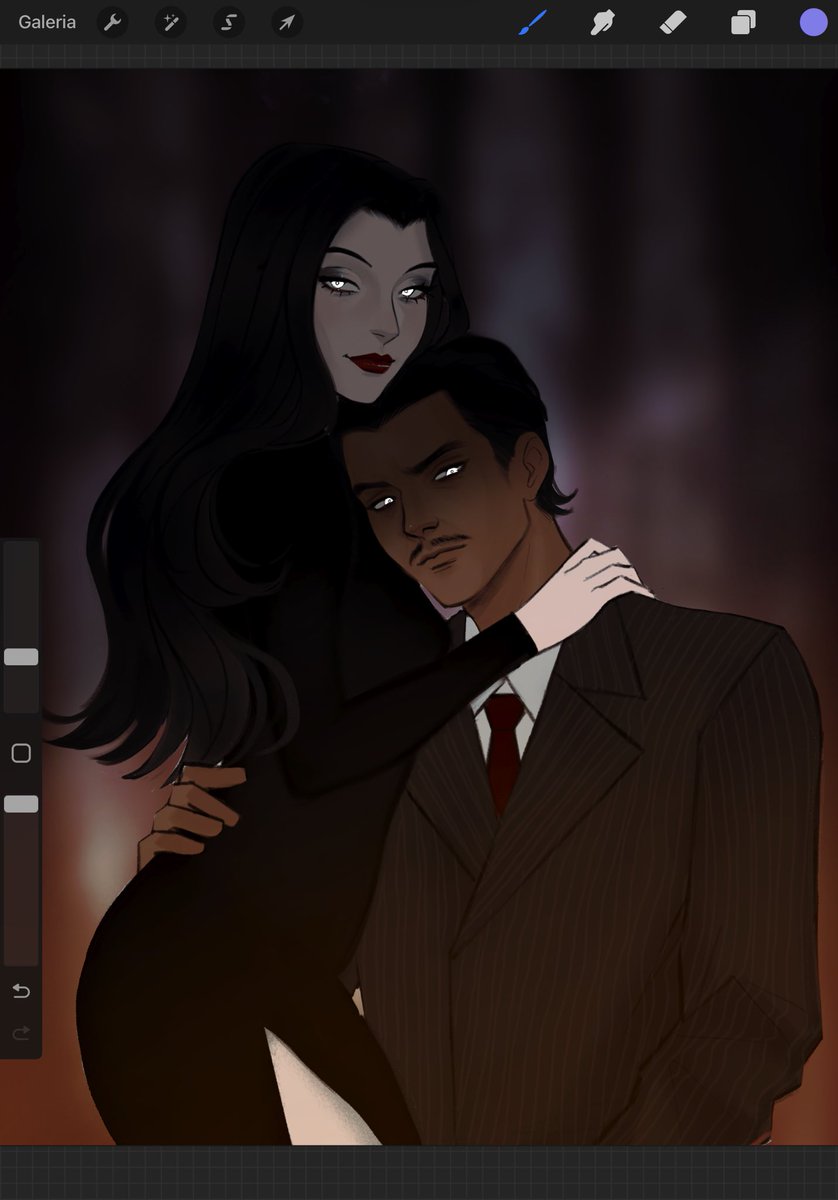 「addams 2 versions wip 」|lina ★のイラスト