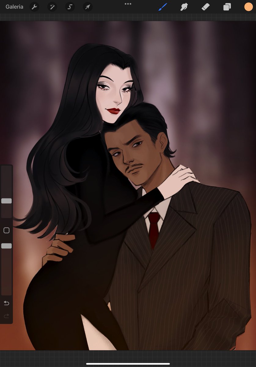 「addams 2 versions wip 」|lina ★のイラスト