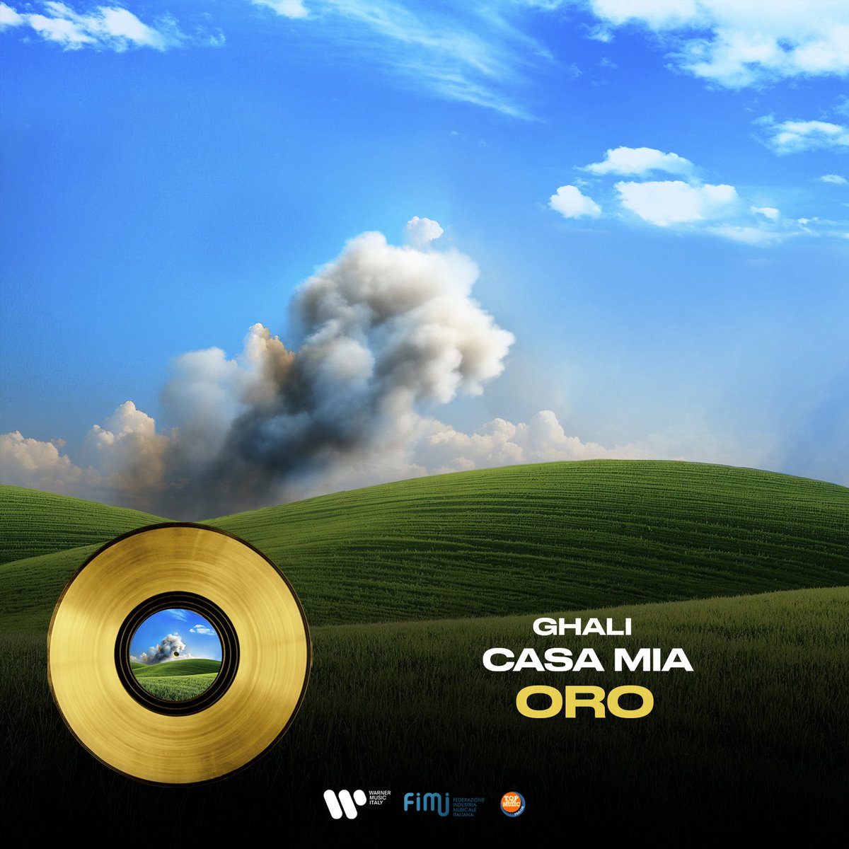 It’s #FimiAwards Time⚡ “Casa Mia” di Ghali raggiunge il DISCO D’ORO📀 Congratulazioni 👏🏼 @FIMI_IT