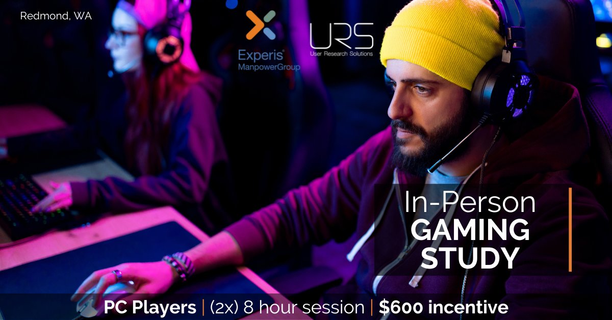 Experis User Research Solutions tweet media