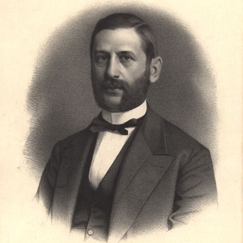 Karl Friedrich Otto Westphal (1833-1890) the German psychiatrist who coined the term agoraphobia #histmed #histpsych #agoraphobia #historyofmedicine #historyofpsychiatry #pastmedicalhistory