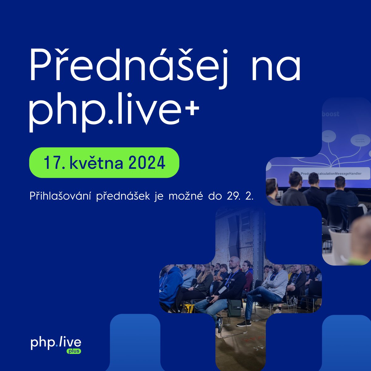 PHPliveOstrava's tweet photo. Přihlaš svou přednášku na php.live+ a pomáhej vzdělávat české a slovenské frontenďáky 17. května 2024 v Ostravě a Žilině. 👩‍🏫 Máš v hlavě téma, které chceš sdílet s kolegy z oboru? 💬 Tak neváhej a jdi na 👉 https://t.co/3ARcHjugkq! Přihlašování je otevřeno do 29. 2. 2024. https://t.co/MY5O3dSOK4