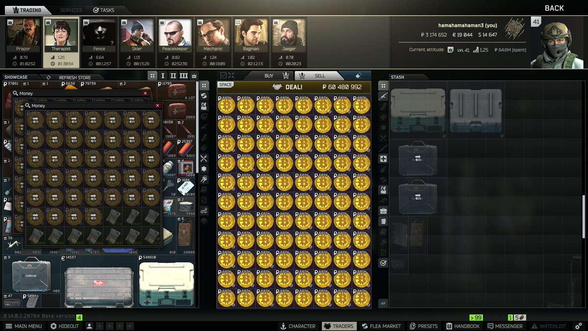 Xiqoooooooooo's tweet photo. 😎😎😎
#EFT #EscapefromTarkov #タルコフ https://t.co/V32dwIXEy5