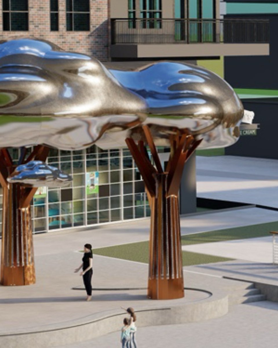 Art is a powerful catalyst for culture, community and connection. It was important for us to design artful encounters that are meaningful to Oklahoma City.

Pieces like Cloud Trees represent the grit and determination of OKC, and we can't wait to see you enjoy them!