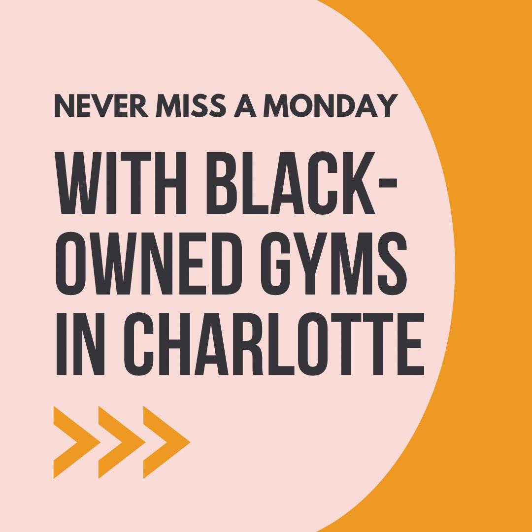 blkinbloomclt's tweet photo. Rise and grind, sis! 🌞💪🏾 Never miss a Monday with some of Charlotte's finest Black-owned gyms. From the rhythm of SocaFitUSA to the power at Adrenaline+, let's make health our wealth. 

🏋🏾‍♀️ Who's with us? https://t.co/YsPFej3a5U