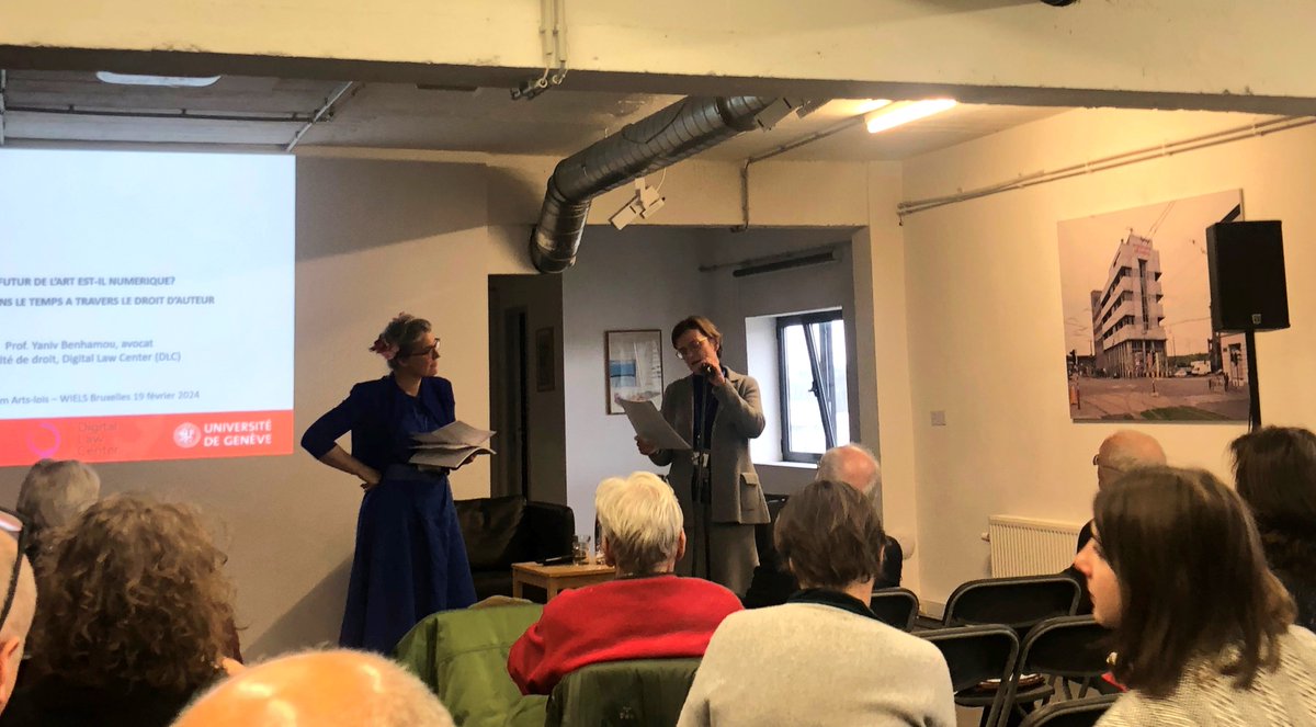 EVisual_Artists's tweet photo. Today, EVA was at the "ARTS-LOI" event at the #Wiels organised by Sandrine Carneroli and #SOFAM, an insightful day on art and law ©️👨🎨
SOFAM introduced the #POMONA Art Fund, supporting artists through a solidarity fund. To know more and participate➡️https://t.co/EbL8vx2vlD https://t.co/P2zyfDsv0W