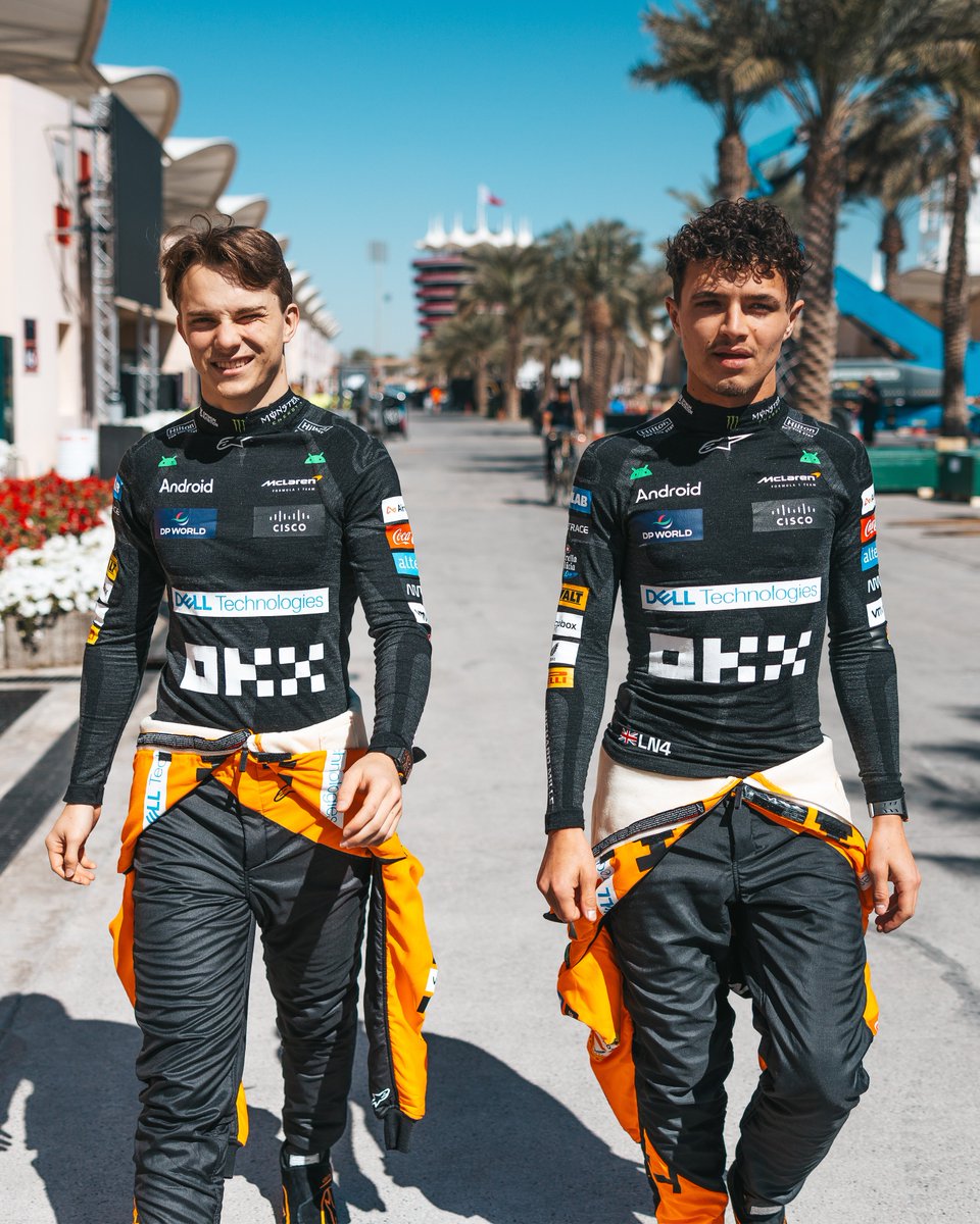 McLarenF1's tweet image. The boys are back in town. 🧡