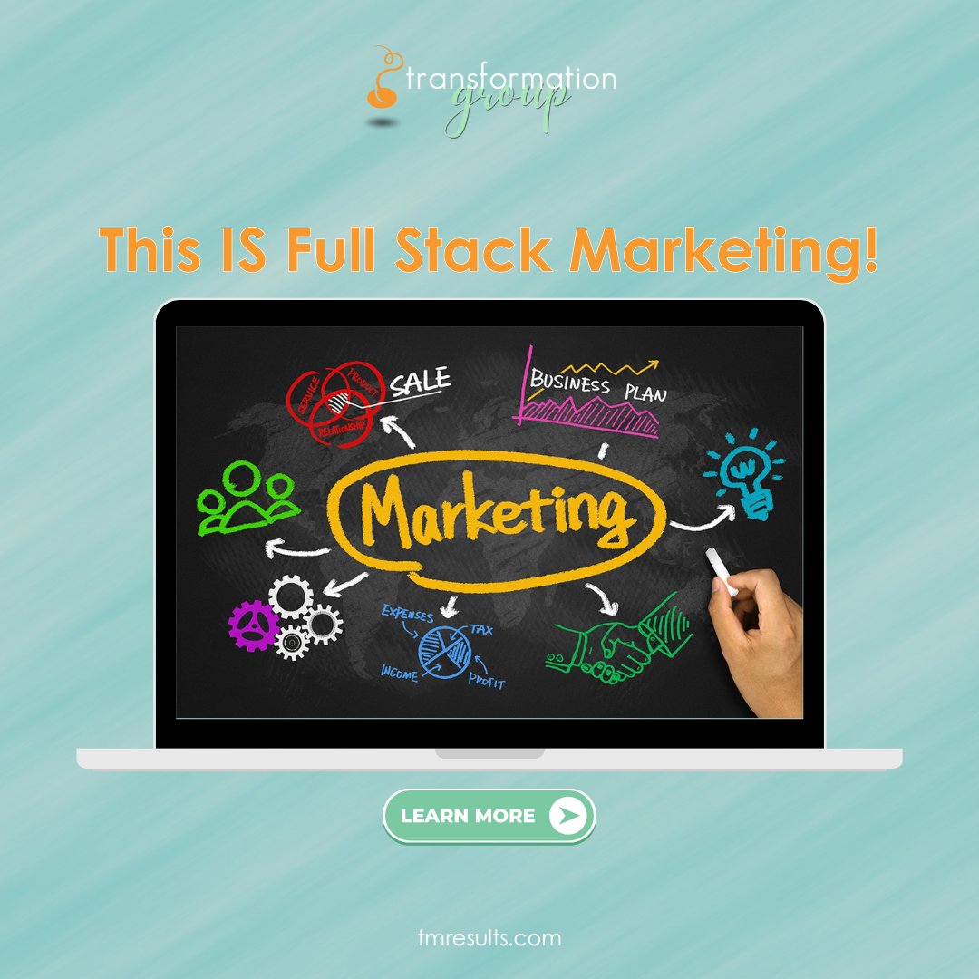 From generating leads to closing deals, we've got your marketing journey covered end-to-end. Embrace the synergy of Full Stack Marketing and experience the complete spectrum of success! bit.ly/3TF0Eph  #MarketingMastery #FullStackSuccess