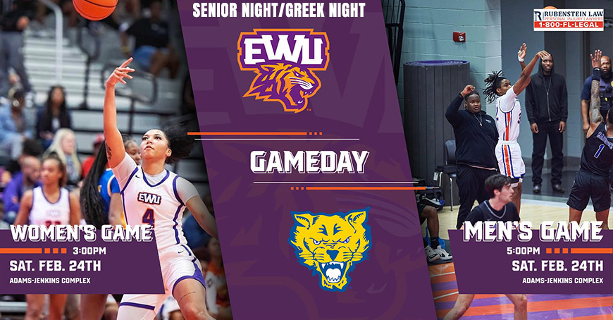 EWU_Athletics's tweet image. CALLING ALL GREEKS! Join us this Saturday at the AJC for our annual Greek Night as @EWU_WBB and @EWU_MBB host @FVSUATHLETICS at 3pm &amp;amp; 5pm. Come out and be a part of our Greek Stroll at halftime of the men&apos;s game! #NPHC #TigerPride!🐅🏀