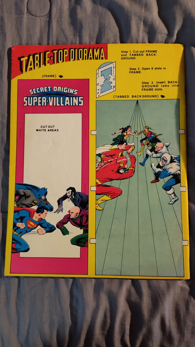 devastation79's tweet photo. @ILikeWhatIBuy dude I went to smoke a joint with this old dude from the comic book shop I go to and he f****** hooked it up with a bunch of the #TimSaleRIP Batman's I've been looking for in this giant oversized oldschool villian secret origin book! https://t.co/QJY3NFZied