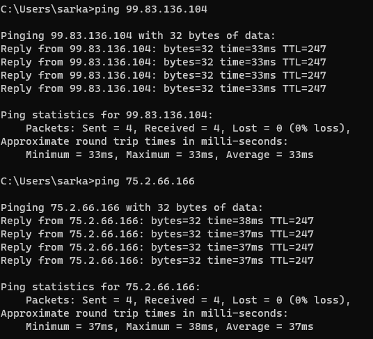 TonySav2000's tweet photo. @VALORANT_India Hi @VALORANT_India @VALORANT , the pinged the IPs you mentioned, I have shared the screenshot for the same. The average is around 38ms. However in game the ping stays around 70ms. https://t.co/9veHzpE4lm
