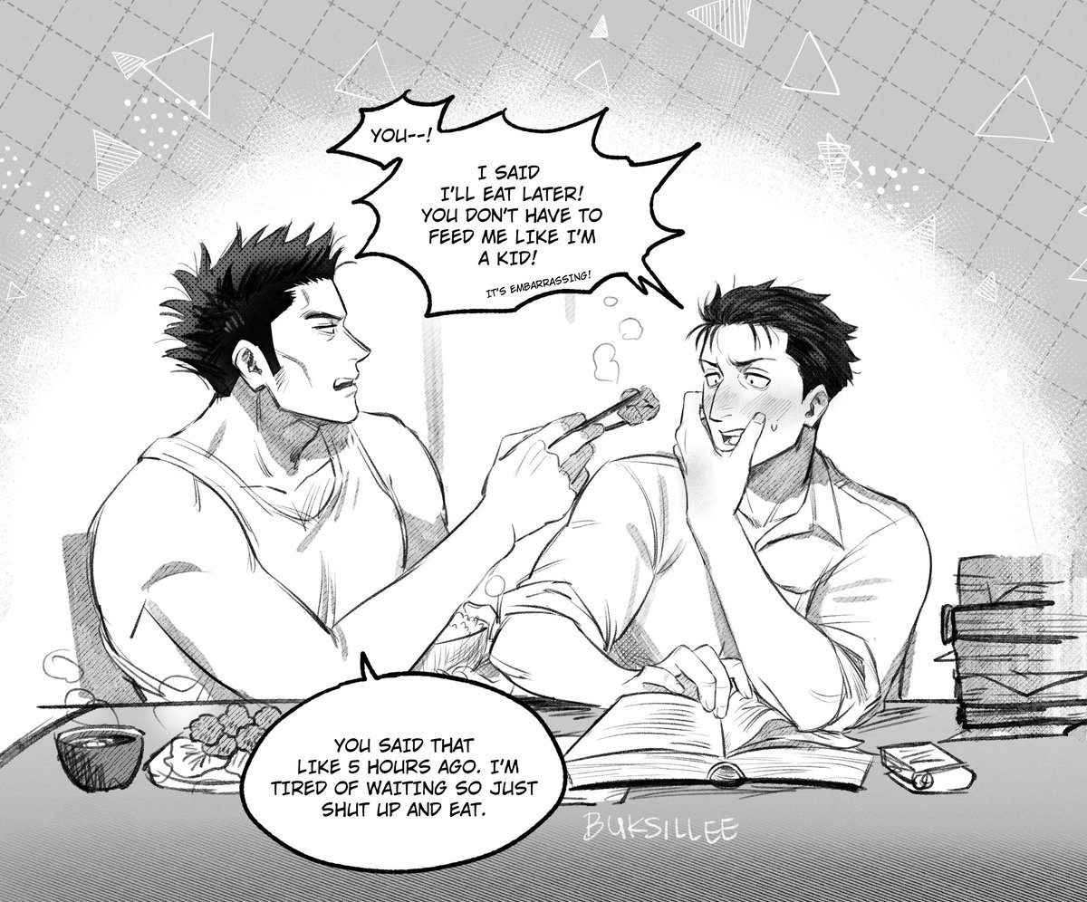 buksilly's tweet photo. starting my day 1 otp week with domestic kusahigu au https://t.co/O8UYhlcdRG