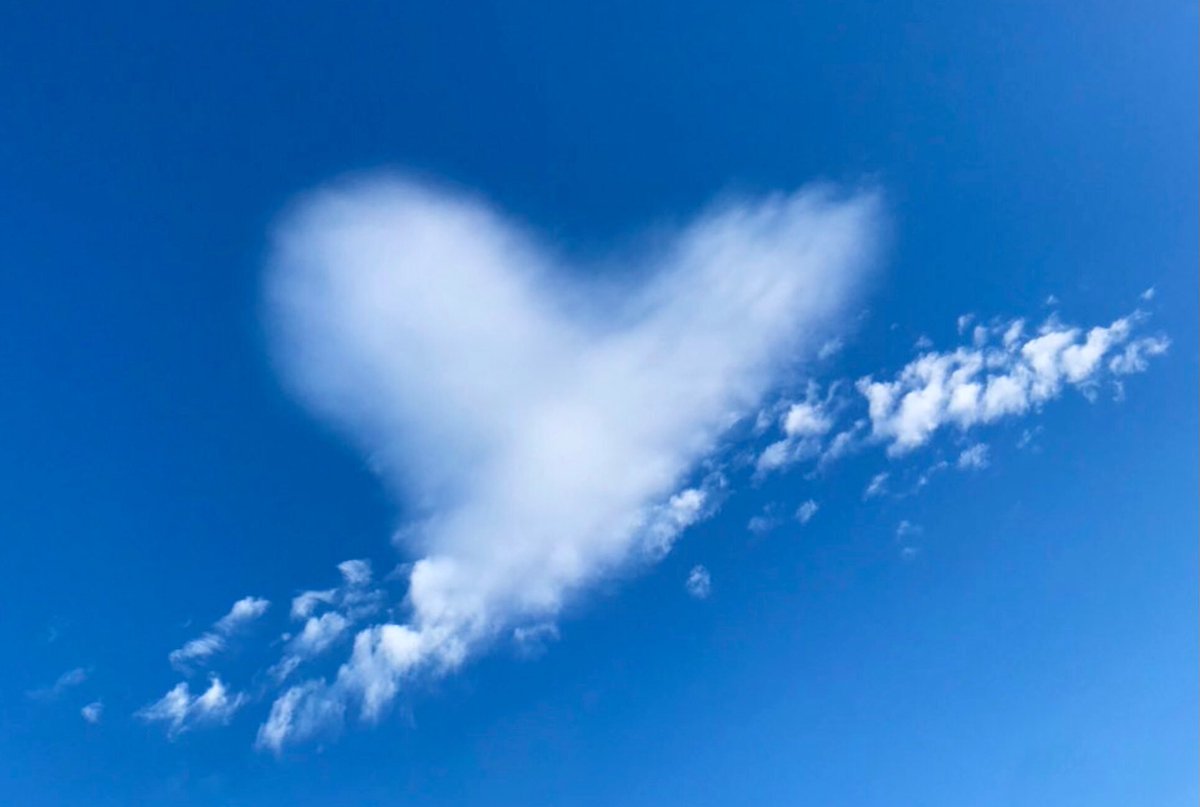 A heart spotted by @cloudymamma