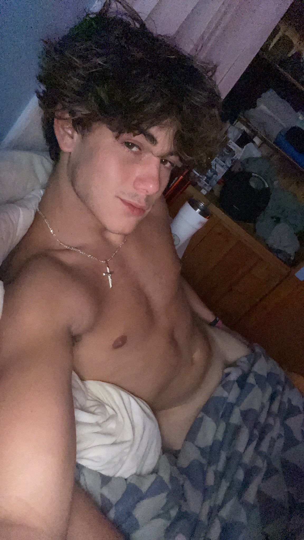 sleeping boy naked 