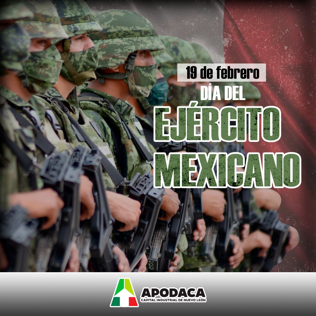 🪖Hoy celebramos con orgullo el Día del Ejército Mexicano, una institución que protege nuestra soberanía con entrega y sacrificio. Agradecemos a cada uno de los hombres y mujeres que sirven con honor, compromiso y lealtad. ¡Felicidades a nuestros héroes! 🎖️🇲🇽